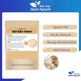 Bột đậu nành rang thơm nghiền mịn nguyên chất 500g - Thảo Dược Hạnh Nguyên