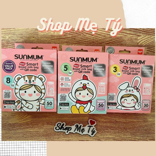 Hộp túi trữ sữa Sunmum Thái Lan 100ml / 250ml / 150ml cho mẹ trữ đông sữa