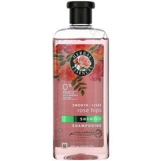 Dầu gội thiên nhiên giúp mượt tóc Dầu Gội Herbal Essences Smooth Collection Lisse Hương Hoa Hồng 400ML (MỸ)