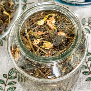 Trà Xanh Lài (Trà Xanh Nhài/ Trà Lài - Pha trà đá, trà tắc, trà chanh) - Túi 500gr