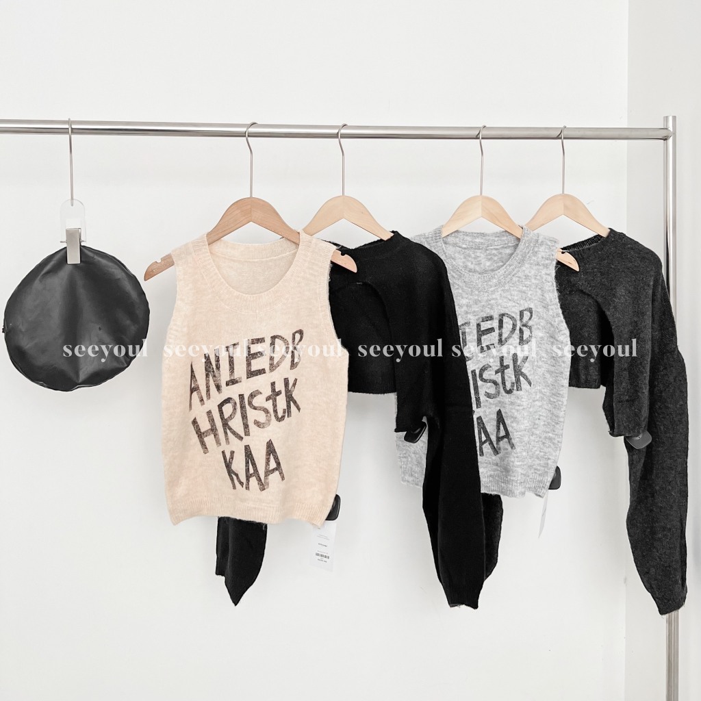 Set áo in chữ-4563