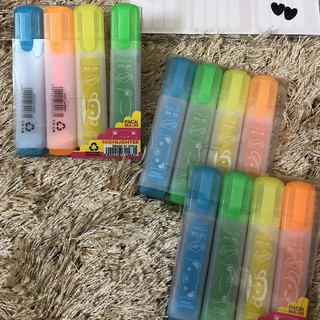 Vỉ 4 Chiếc Bút Nhớ Dòng Nhiều Màu Bút High- Lighter