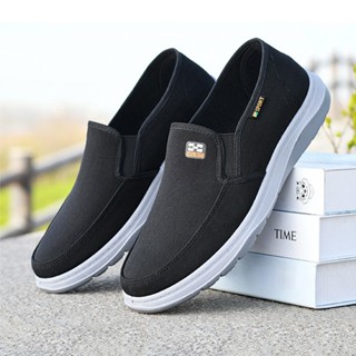 Giày Lười Vải Nam Dáng Thể Thao Trẻ Trung Năng Động AG0324, Mẫu Giày Vải Thoáng Khí Dễ Vận Động Phù Hợp Cho Mọi Lứa Tuổi