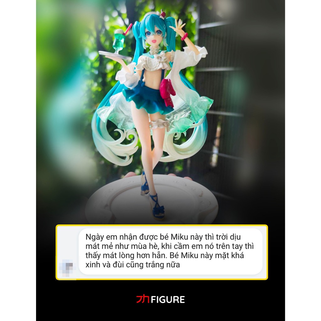 Mô hình Hatsune Miku, Piapro Characters, Cream Soda Ver. - Exc∞d Creative - Sweet Sweets -  Figure