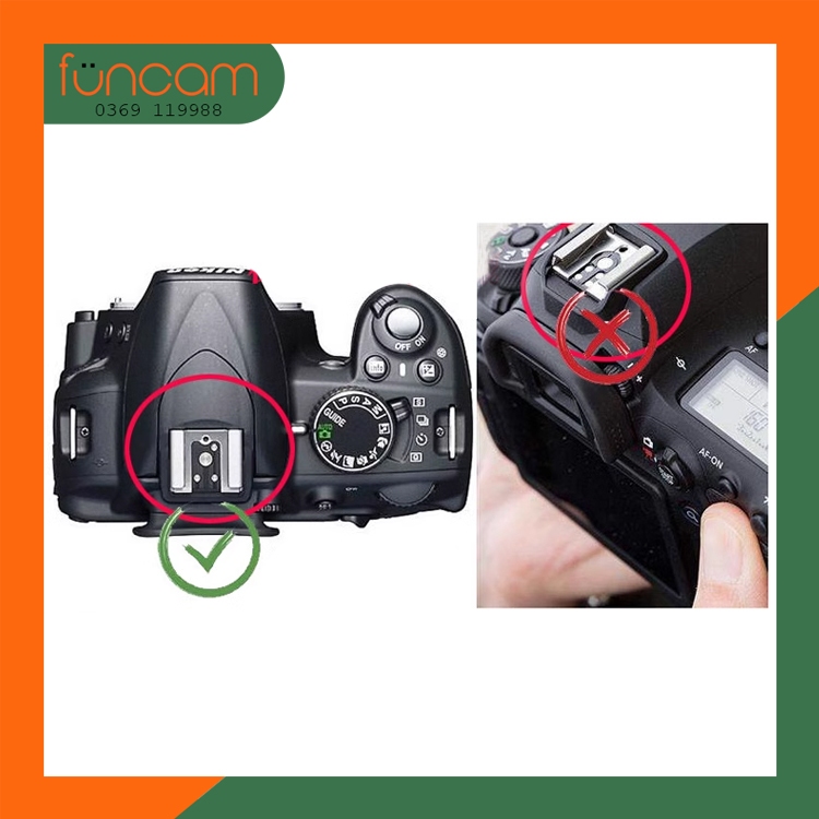 Nắp Hotshoe Bảo Vệ Chân Flash Máy Ảnh