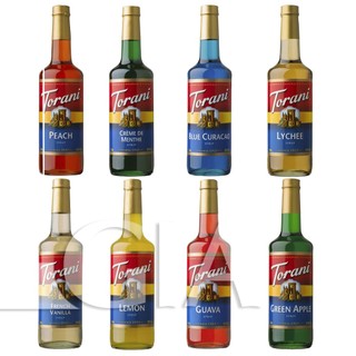 Syrup Torani chai thủy tinh 750ml