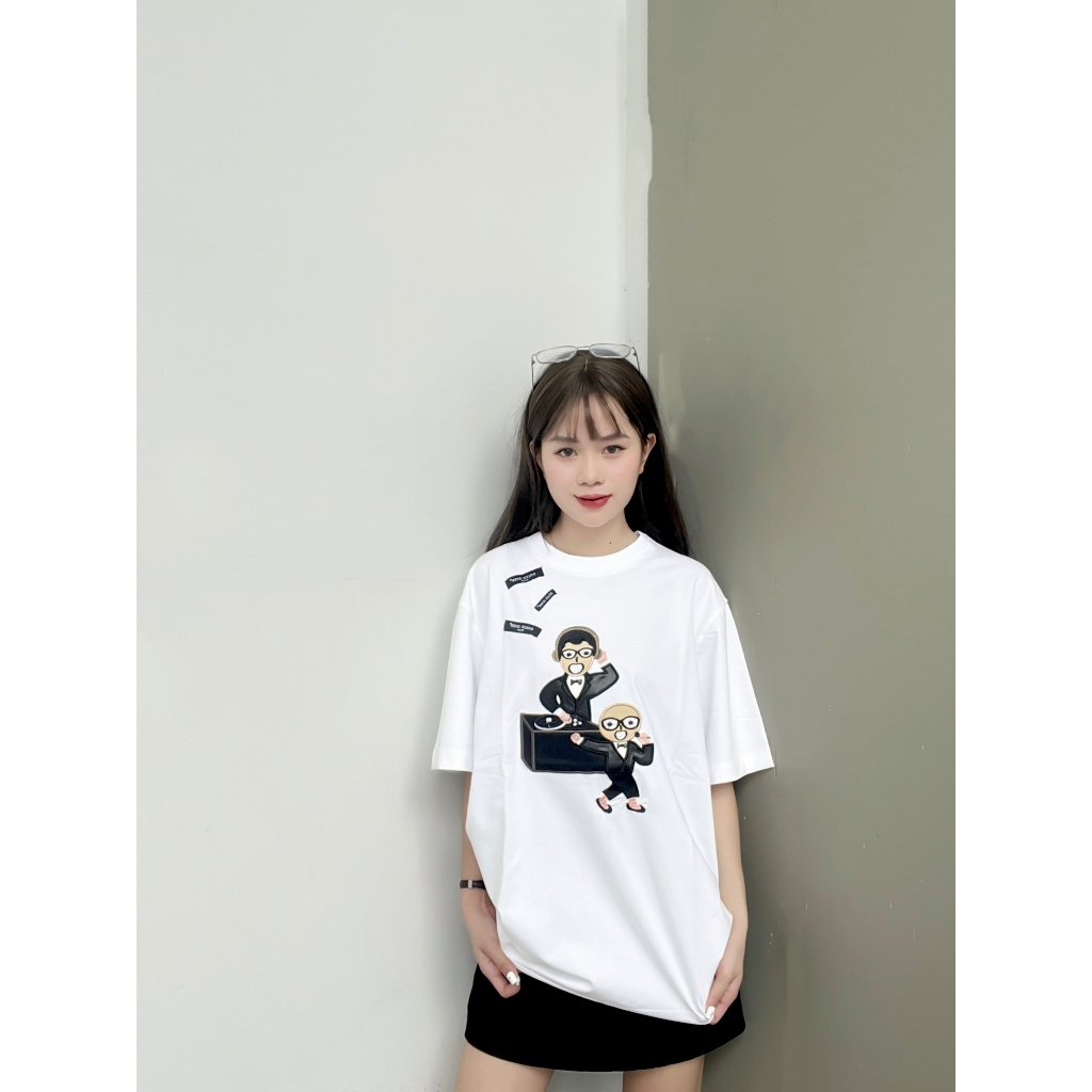 Áo thun Chrome vá da in hình 🔥🔥🔥🔥  MIX LOGO  CĂNG ĐÉT mùa hè