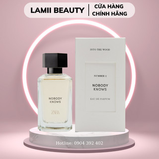 Nước hoa zara nobody knows edp 30ml/100ml - lamii beauty