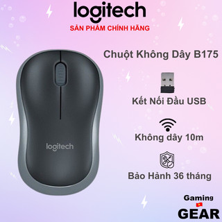 Chuột máy tính không dây Logitech B175 - USB 2.4Ghz hàng chính hãng