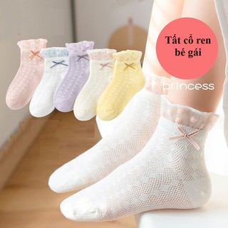 Tất bé gái cổ ren, vớ bèo ren A91