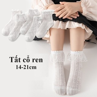 Tất ren bé gái vớ cổ bèo bé gái