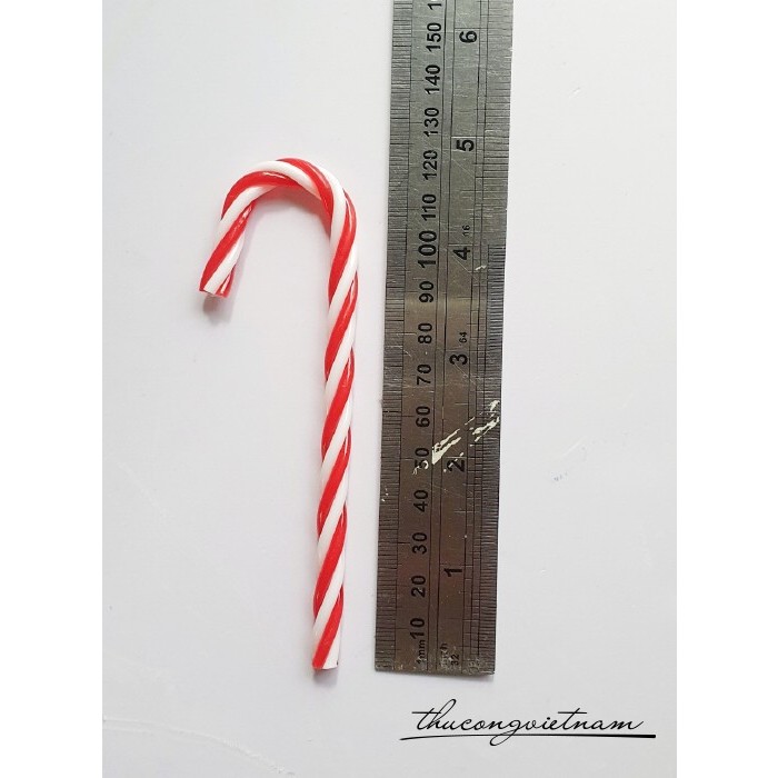 Dây quàng cổ mini, kẹo gậy, nón len mini trang trí giáng sinh