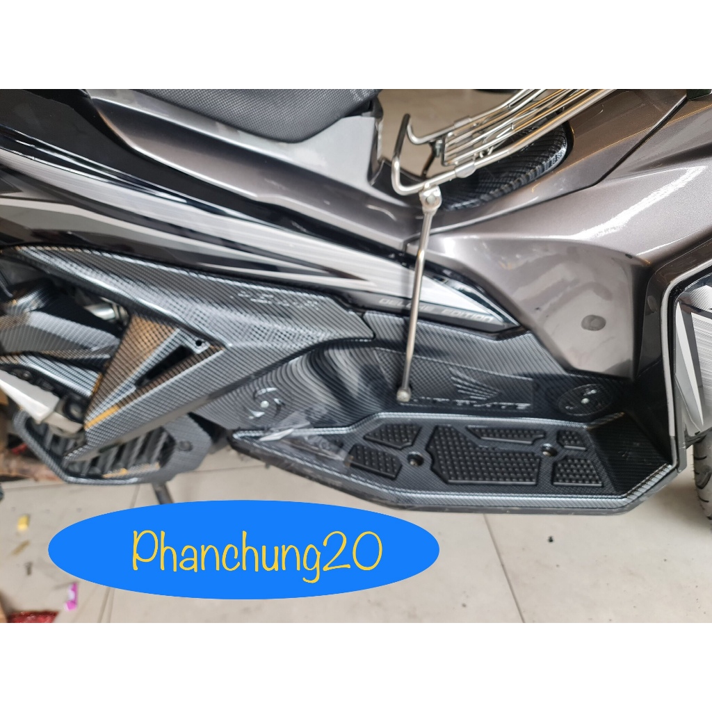 THẢM ĐỂ CHÂN  DÙNG CHO ĐỜI XE AB 2013 2014 2015 CACBON