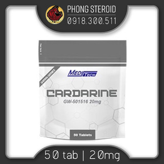  GIẢM MỠ CARDARINE 20mg  GW501516  - Chính Hãng MEDITECH 50 Viên 
