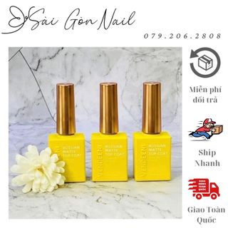 Top lì không lem Vendeeni chính hãng 15ml - Gel liên kết làm nền chà tráng gương, vẽ móng, trang trí nail