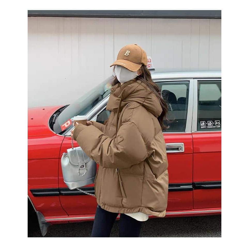 Áo Phao Nữ Béo Đại Hàn Dáng Rộng Cao Cấp Phong Cách Hàn Quốc Dành Cho Mùa Đông