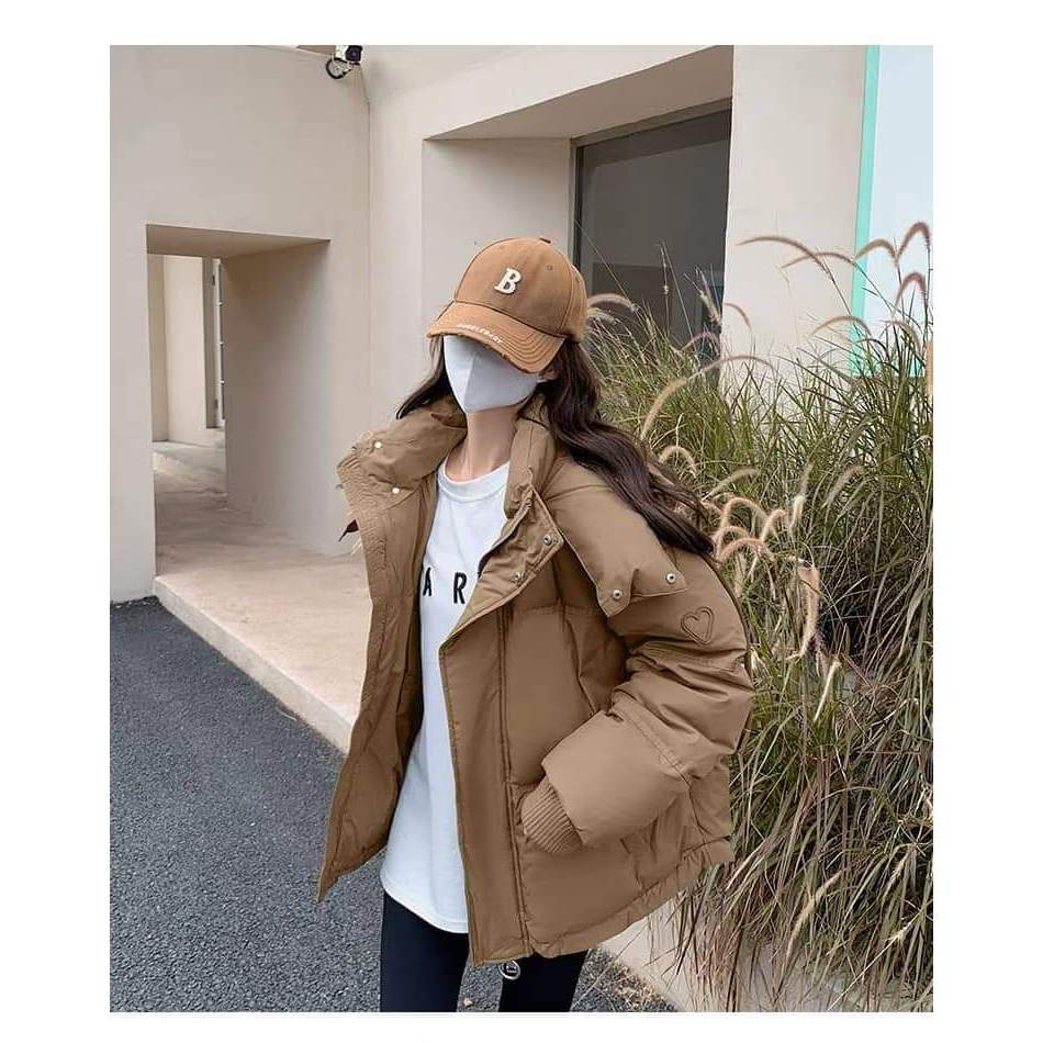 Áo Phao Nữ Béo Đại Hàn Dáng Rộng Cao Cấp Phong Cách Hàn Quốc Dành Cho Mùa Đông