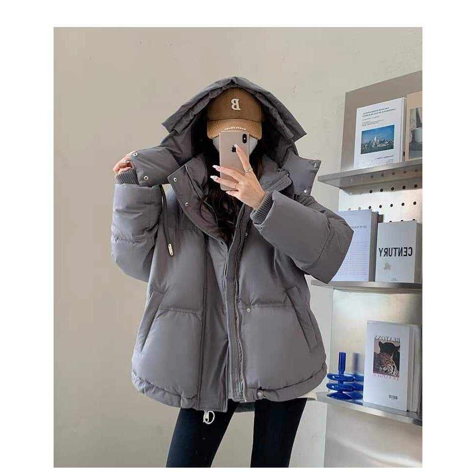 Áo Phao Nữ Béo Đại Hàn Dáng Rộng Cao Cấp Phong Cách Hàn Quốc Dành Cho Mùa Đông