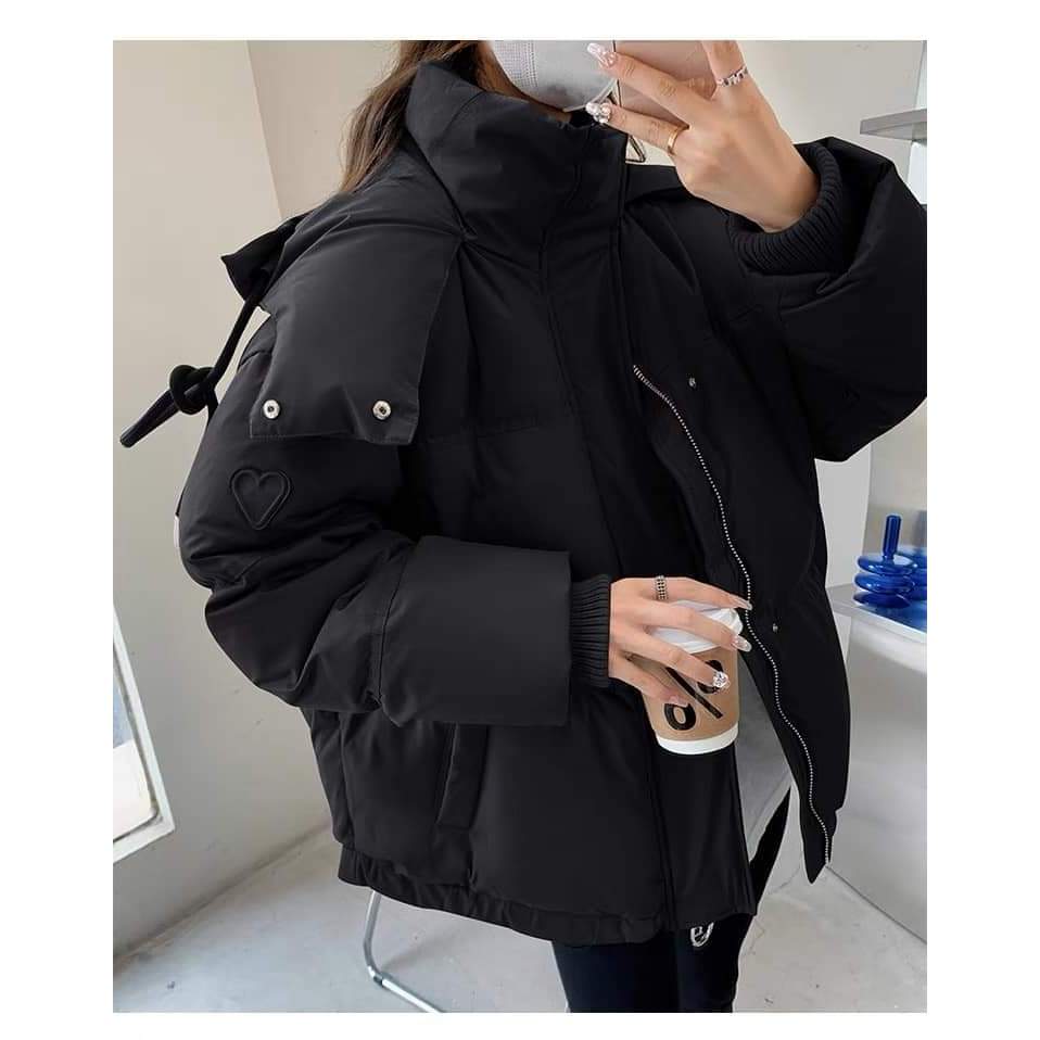 Áo Phao Nữ Béo Đại Hàn Dáng Rộng Cao Cấp Phong Cách Hàn Quốc Dành Cho Mùa Đông