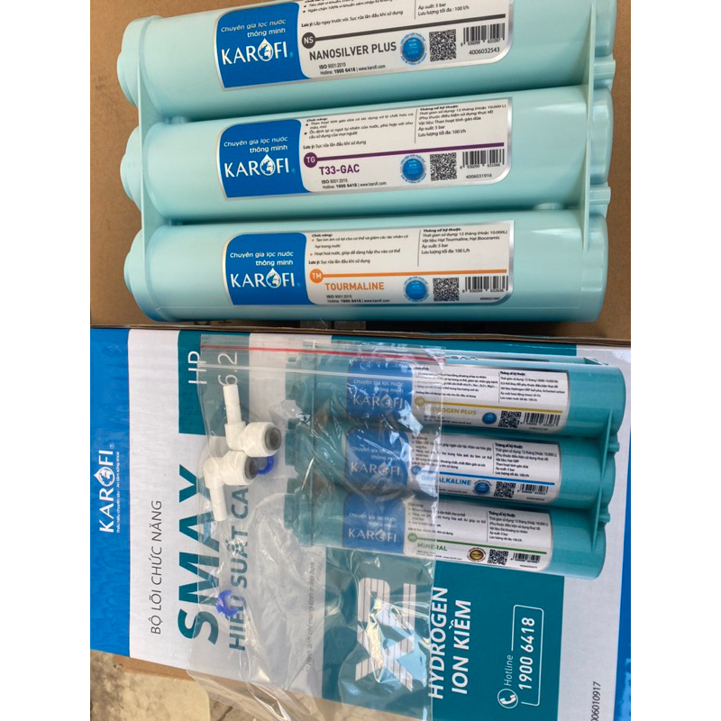 Bộ lõi nguyên khối Smax Karofi chính hãng