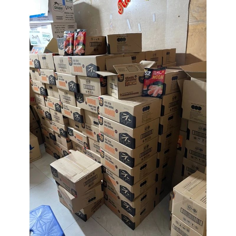 Xúc Xích Dinh Dưỡng IQ Ngon S2 Joy | S2 Fun | Ca 21g x 45 cây | Gói 35g × 6 cây