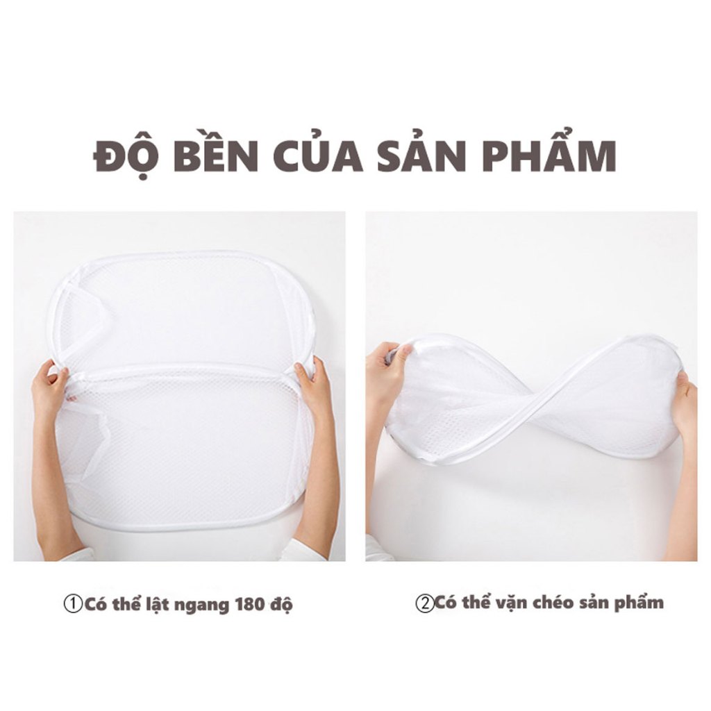 Giỏ Đựng Quần Áo Bẩn Sức Chứa Lớn Tiện Dụng Fesson 0064