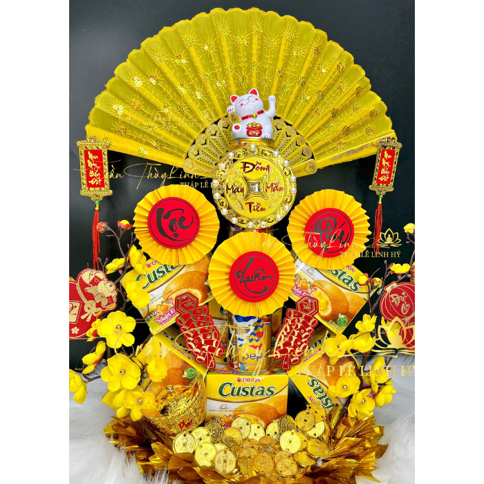 Set làm tháp hoa đào cổ, combo phụ kiện làm tháp, tháp bánh, tháp nước, Mã TG3