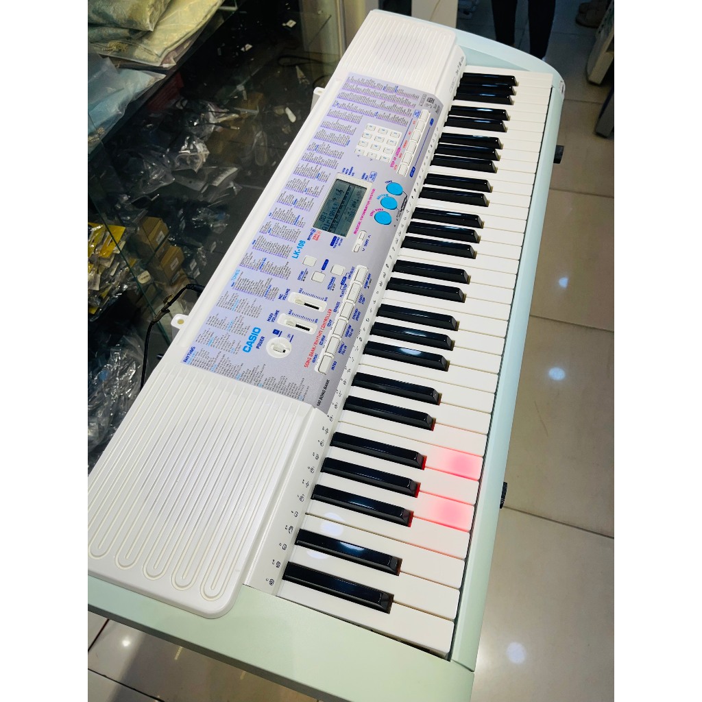 Đàn Organ Casio LK 108 Phím Sáng Nội Địa Nhật