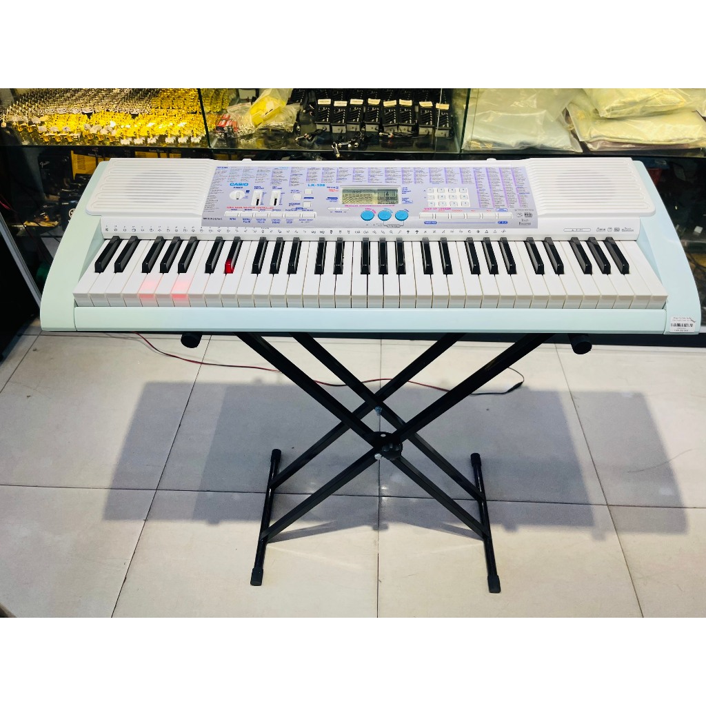 Đàn Organ Casio LK 108 Phím Sáng Nội Địa Nhật