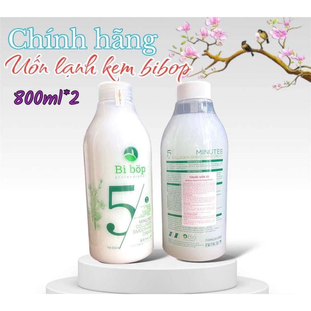 Cặp uốn Lạnh kem ,Gel xoăn lạnh Nam Nữ 800mlx2