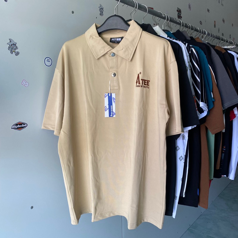 Áo Polo ATee Nâu