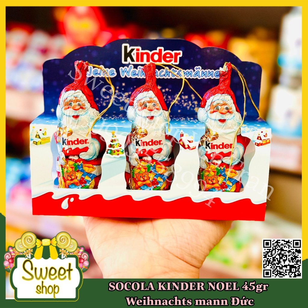 🎅🎄 Bộ ba kẹo Socola Kinder Noel 2023 - Đức 🇩🇪🇩🇪