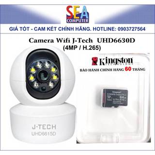 Camera Wifi J-Tech UHD6615D ( 4MP / H.265 )