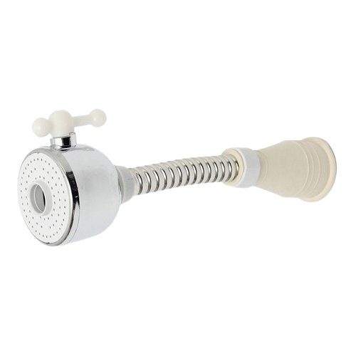 Vòi Tăng Áp Dài Đầu Cao Su Điều Chỉnh Tăng Áp Thông Minh Cho Vòi Rửa Chén Bát Xoay 360 Độ - 2 Chế Độ