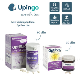 Men vi sinh Optibac tím - Optibac For Women Probiotics - 30/90 viên