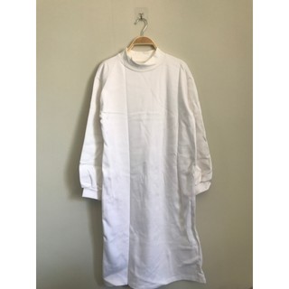 Váy nỉ trắng dáng dài siêu dày dặn new 100%