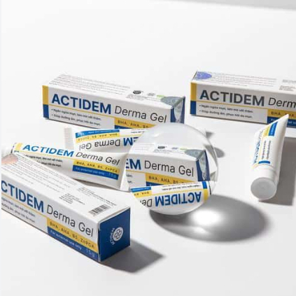 Gel Giảm Mụn Mờ Thâm Mụn Actidem Derma Gel Ngăn Ngừa Mụn Tái Phát