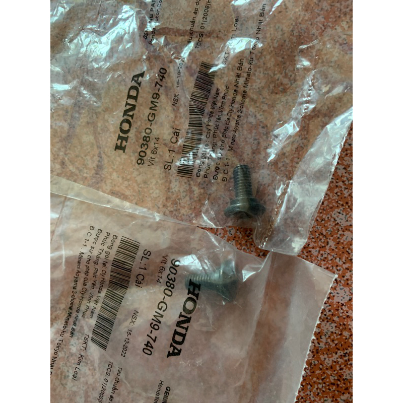 Ốc bắt mu rùa wave nhỏ honda