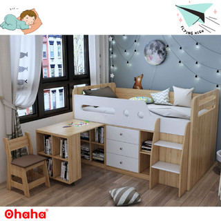 Giường tầng thông minh đa năng ohaha - gtđn005