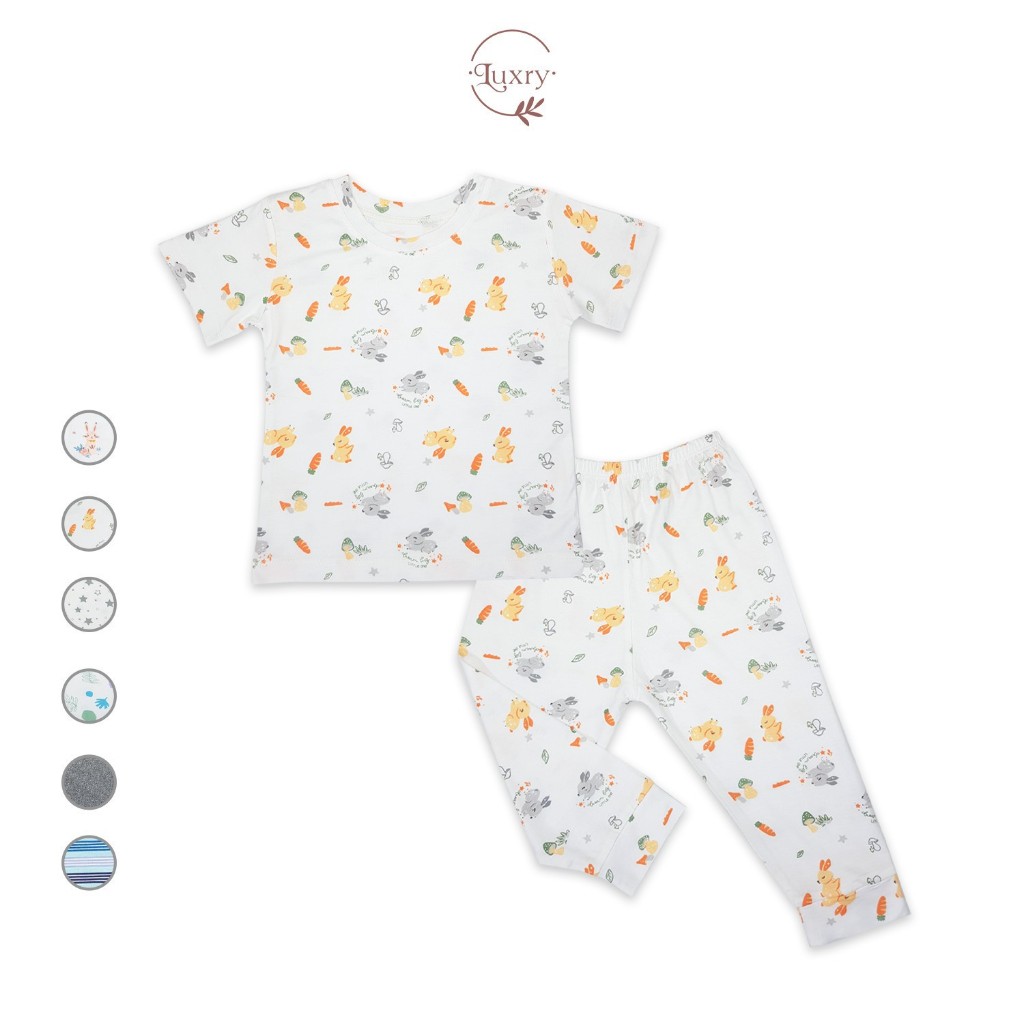 P.áo cộc quần dài size 9 đến 12 tháng thương hiệu Luxry