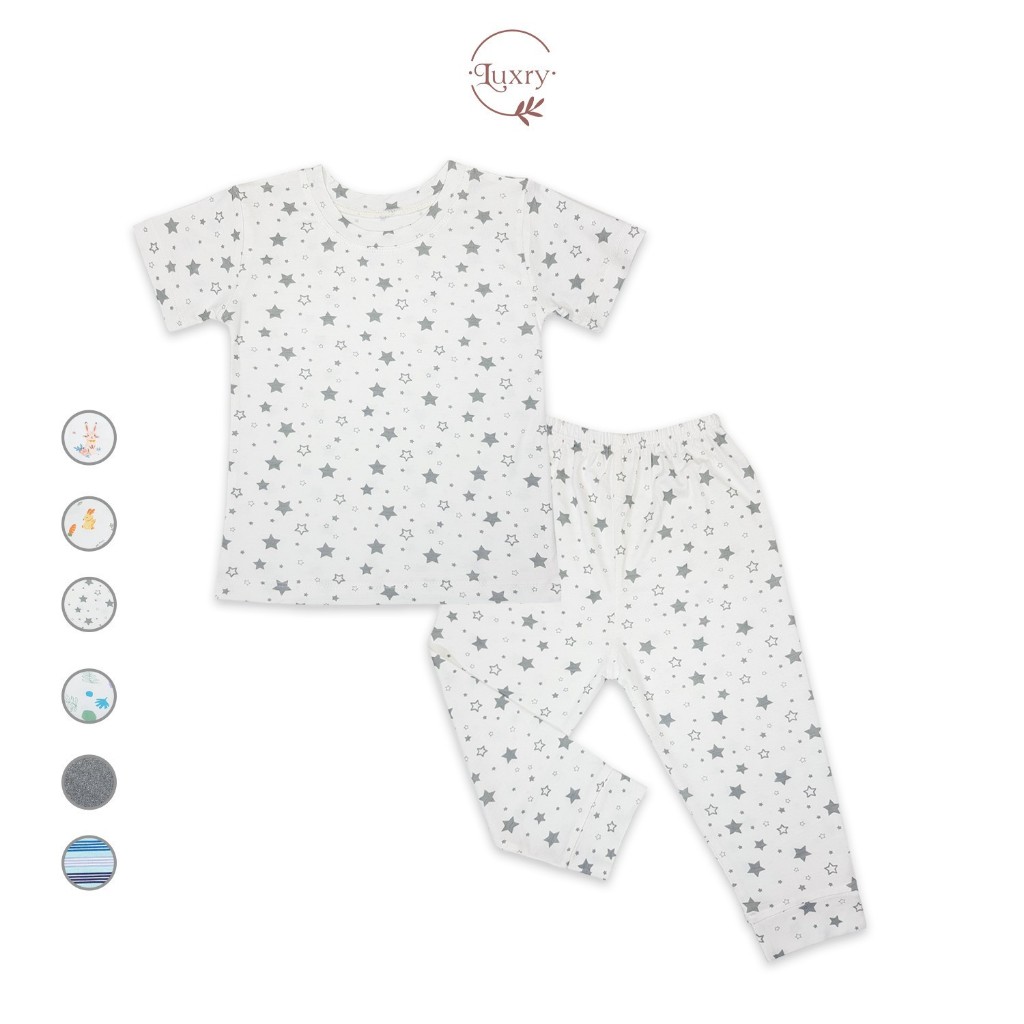 P.áo cộc quần dài size 9 đến 12 tháng thương hiệu Luxry