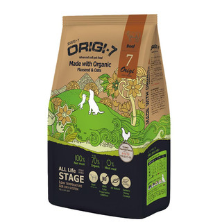 Thức ăn hạt mềm hữu cơ cho chó mọi lứa tuổi origi-7 túi 1,2kg