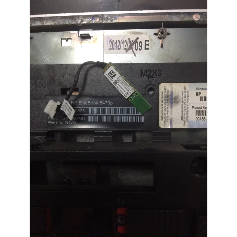 Thay vỉ cạc blututu hp 8470p