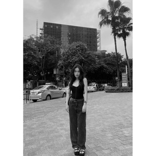 Áo corset 2 dây mềm BLACK BASIC CORSET