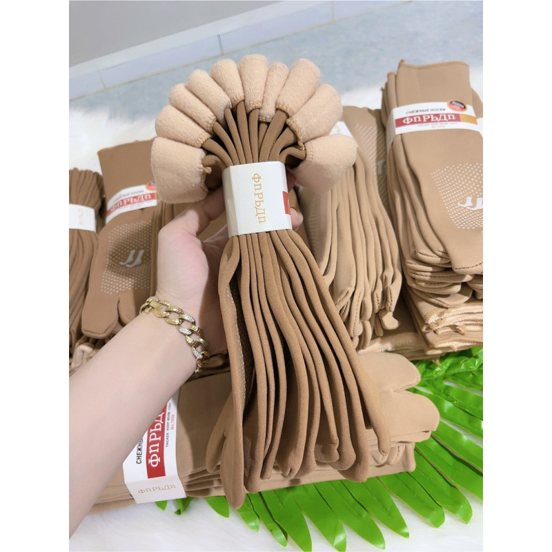 ☀️Vớ/ Tất Lông Cừu Xỏ Ngón dày-dai/mềm/mịn/che nắng☄️