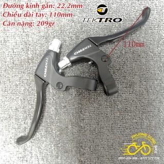 Tay phanh nhôm xe đạp tektro ts338 - hàng chính hãng
