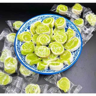Kẹo dừa non cuộn vị lá dứa 500g (Kẹo dừa mềm ít ngọt)