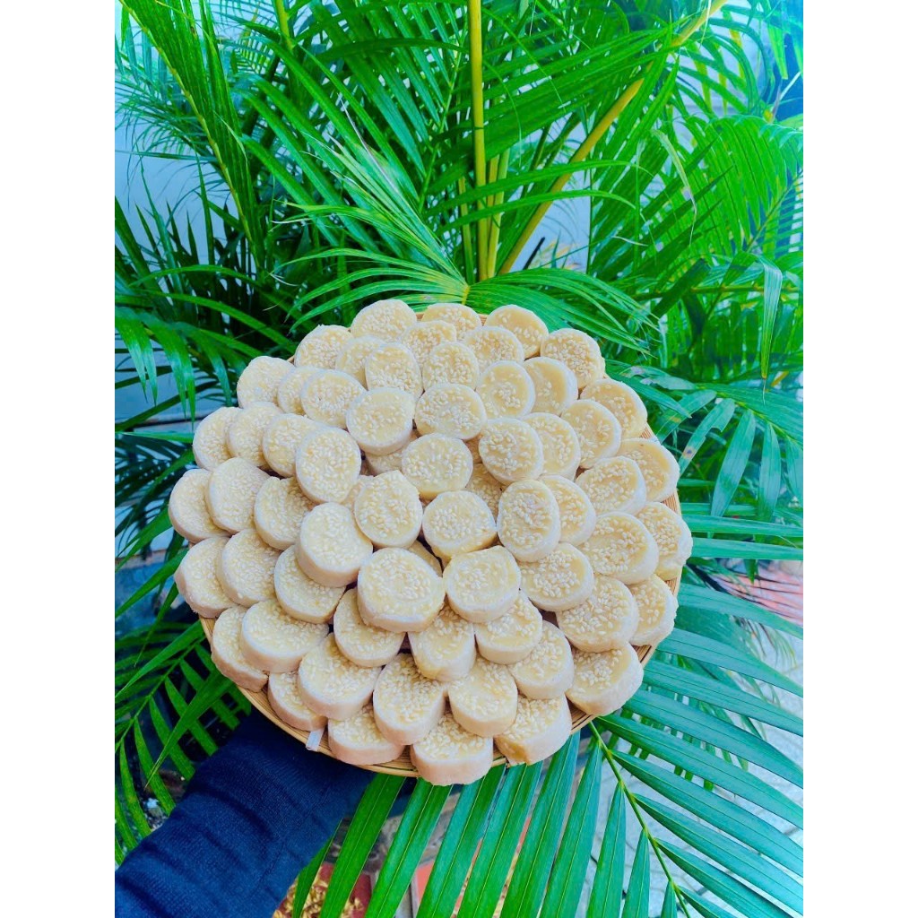 250G  KẸO DỪA DỨA NON CUỘN DẺO BÉO THƠM BẾN TRE 250G - đồ ăn vặt