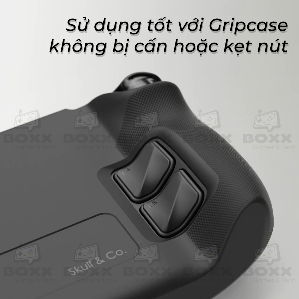Bọc nút Back Button Skull & Co bảo vệ nút bấm cho Steam Deck
