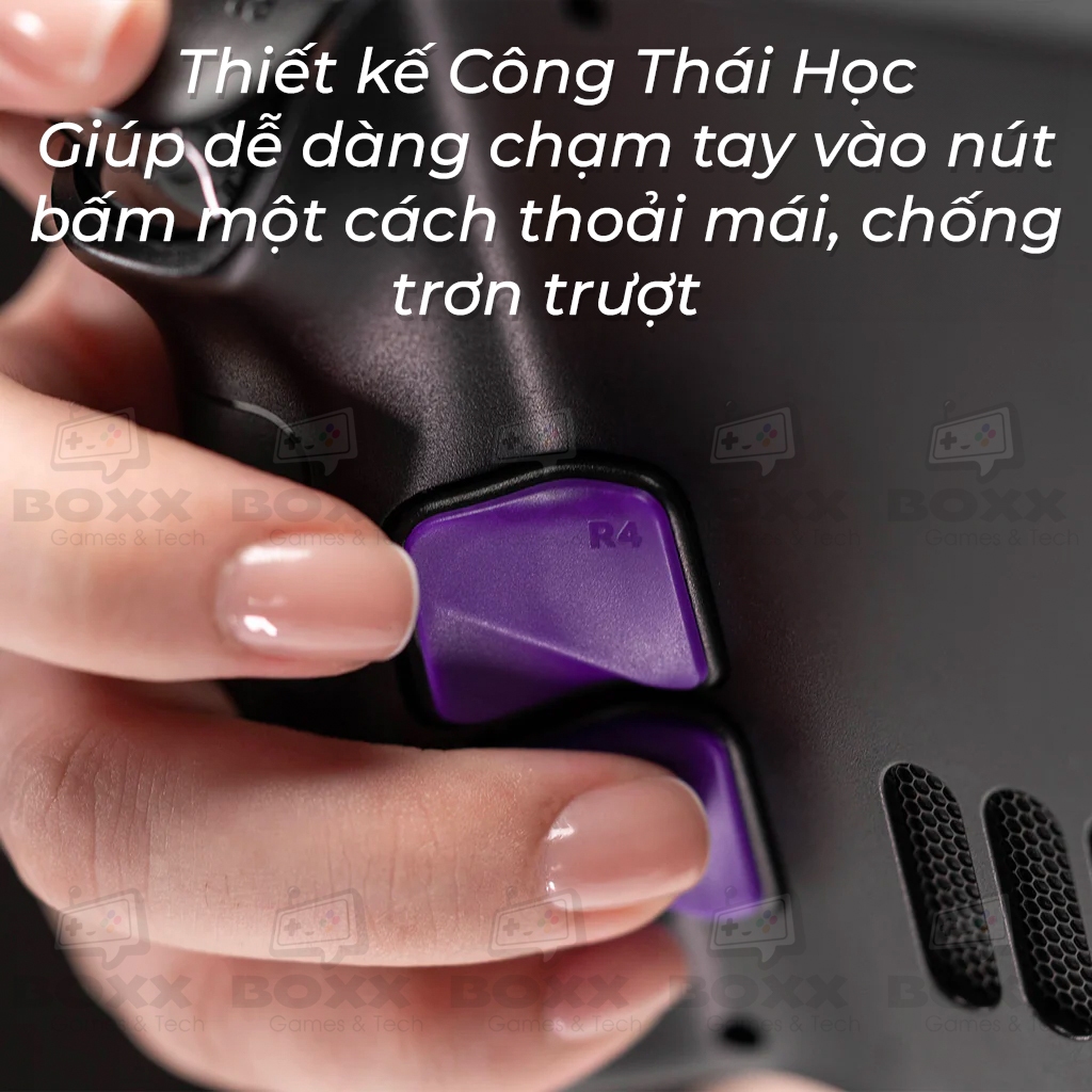 Bọc nút Back Button Skull & Co bảo vệ nút bấm cho Steam Deck